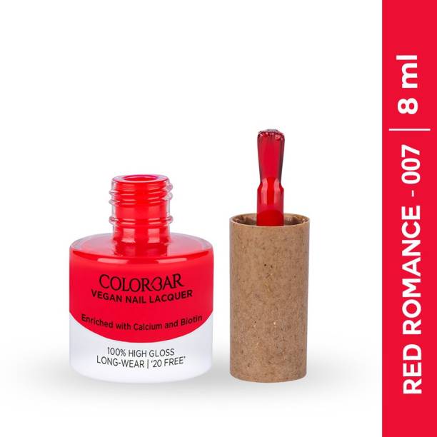 COLORBAR Vegan Nail Lacquer-Red Romance-007 Red