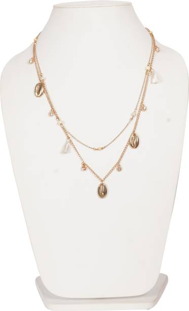 Zurii Gold-plated Plated Glass Chain