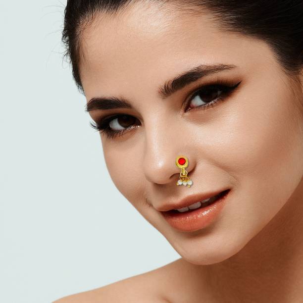 Berg kleding op Donker worden Er is een trend Om Jewels Nose Stud - Buy Om Jewels Nose Stud Online at Best Prices In  India | Flipkart.com