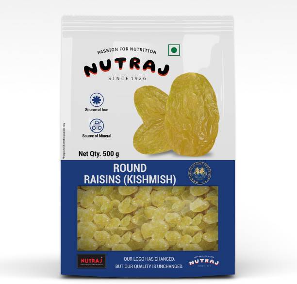 Nutraj Special Kishmish- Round Indian Raisins