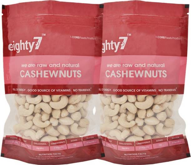 Eighty7 Cashews(250g each) - Pack of 2 Cashews