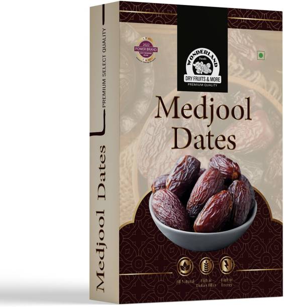 WONDERLAND Foods - Medjool Dates 200g | Organic Soft & Handpicked | Khajoor | Khajur | Dry Dates