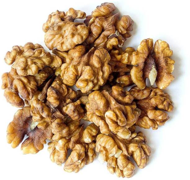 Dry Fruit Hub Kashmiri Walnut Kernels Light Amber 1kg, Akhrot Walnut, Walnut Without Shell, Walnuts