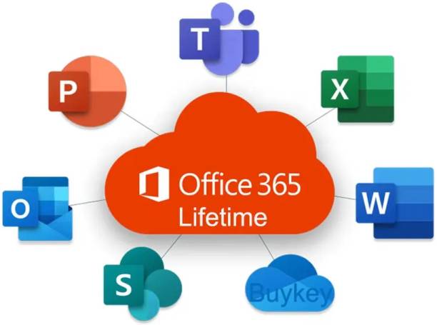 MICROSOFT Office 365 Pro For 5 Users/PC Account (Lifeti...