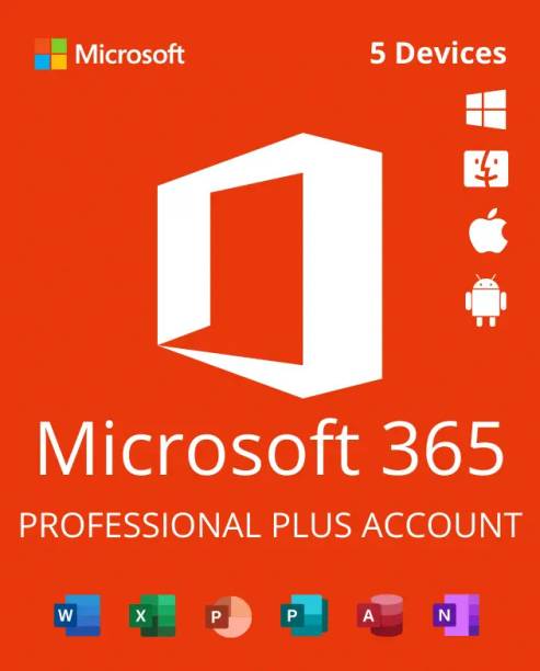 MICROSOFT Office 365 Professional Plus (5 Users/PC, Lif...
