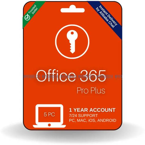 MICROSOFT Office 365 Pro For 5 Users/PC (Lifetime Valid...