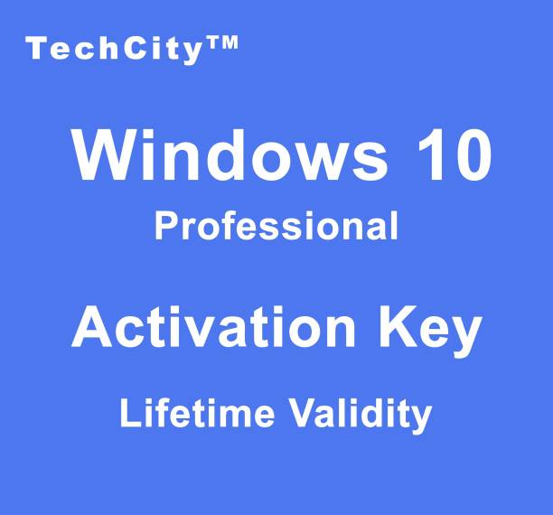 techcity Windows 10 Pro Windows 10 PRo 64 Bit and 32 Bi...