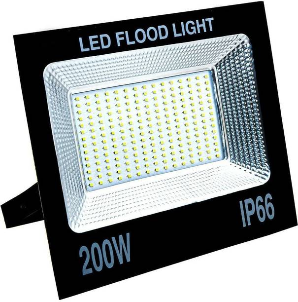 Banyan 250 Watt Ultra Thin Slim Ip66 LED Flood Outdoor Light Cool White Waterproof- 200W,Pack of 1 Flood Light Outdoor Lamp Flood Light Outdoor Lamp