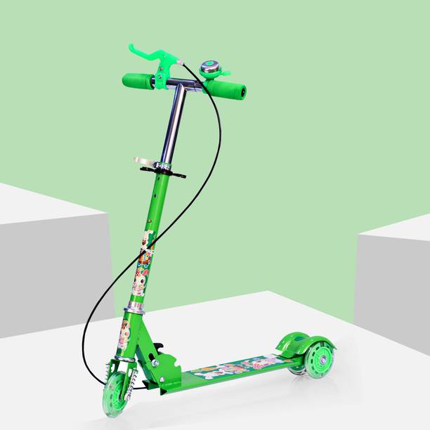 Sasimo Scooter for Kids 3 Wheeler Foldable Kick Skating Cycle with