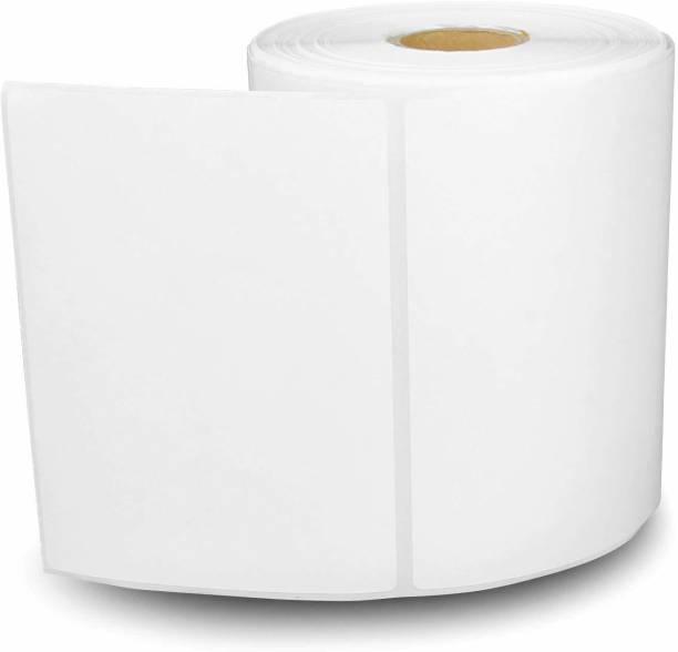 LUXIQE 400pc/1 Roll 4 x 6"Direct Thermal Printer Paper ...