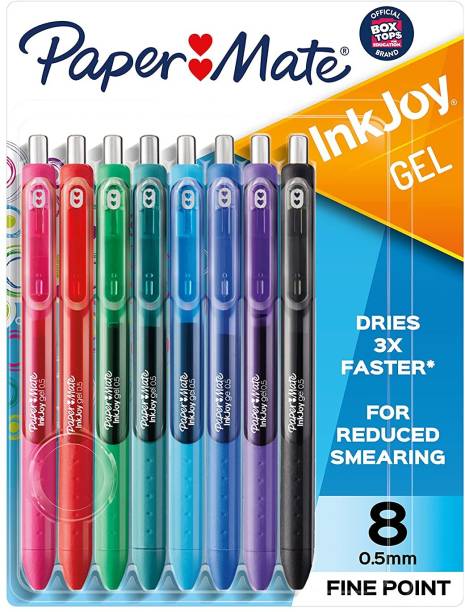 Paper Mate Inkjoy Gel Pens, Fine Point, Assorted Colors...