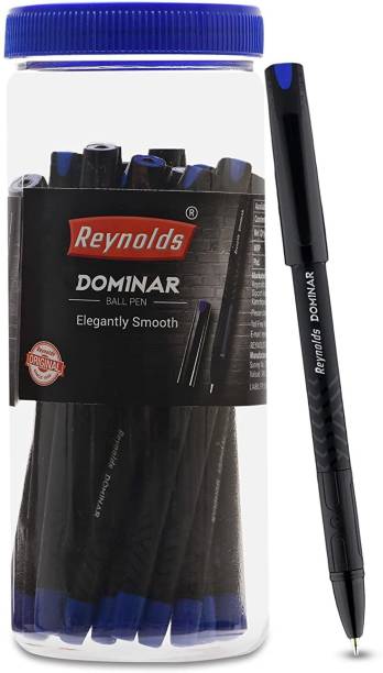 Reynolds Dominar Blue Pen Jar Ball Pen