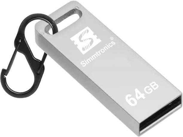 Simmtronics Ultra Speed USB 2.0 64GB Flash Drive Metal ...