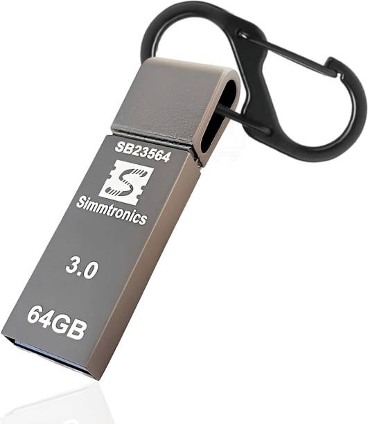 Simmtronics ZipX Ultra 64GB Flash Drive USB 3.0 Metal B...
