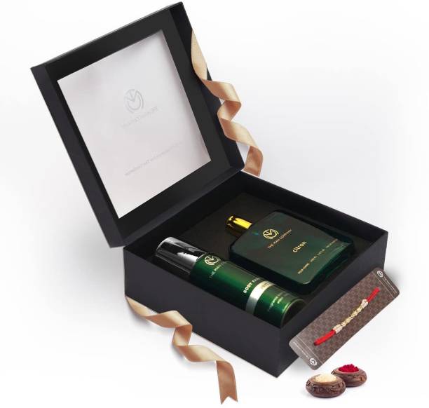THE MAN COMPANY Ever Green Citron EDP with Vert Body Perfume for Men | Rakhi Gift for Brother Eau de Parfum  -  220 ml