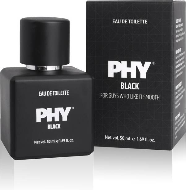 Phy Black EDT | Luxury Perfume | Oud based long lasting perfume Eau de Toilette  -  50 ml