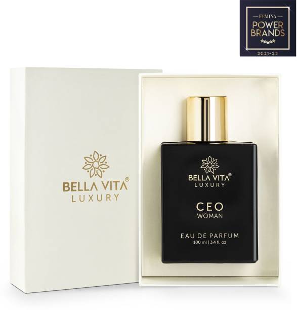 Bella vita organic CEO Woman Eau De Parfum with Vanilla, Musky & Woody Fragrance Eau de Parfum  -  100 ml