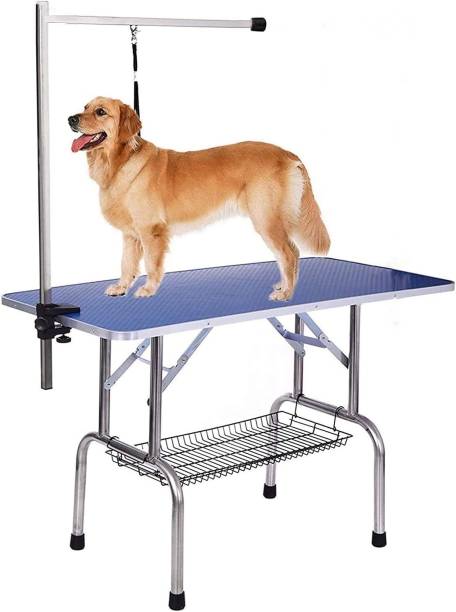 24x7eMall Dog Pet Grooming Table Professional Heavy Duty (Large - 45 x 28 Inch) Manual Pet Grooming Table