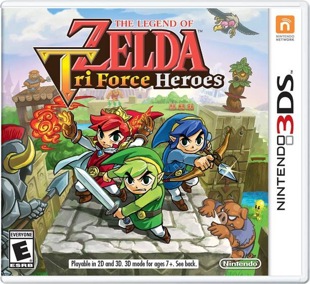 The Legend of Zelda : TriForce Heroes – 3DS NTSC (STAND...
