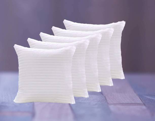 JDX Comfortable Polyester Fibre Stripes Cushion Pack of 5