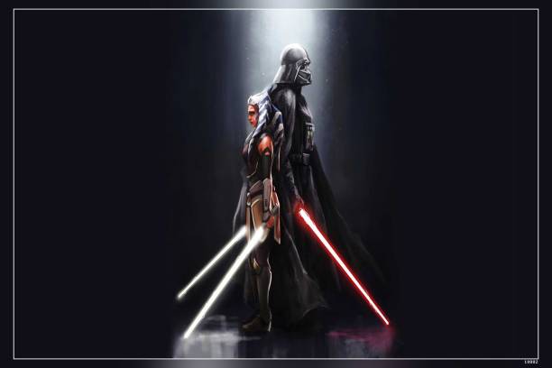 Star Wars Rebels Ahsoka Tano Darth Vader Matte Finish P...