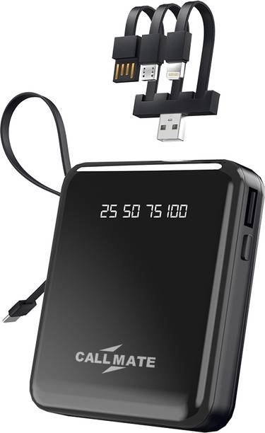 Callmate 10000 mAh Power Bank (12 W, Fast Charging)