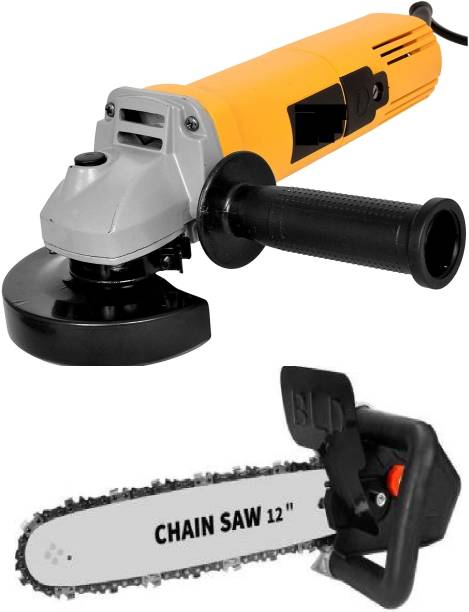 Gadariya King 11.5" chainsaw bracket set can change with 850W 801 Angle Grander Power & Hand Tool Kit