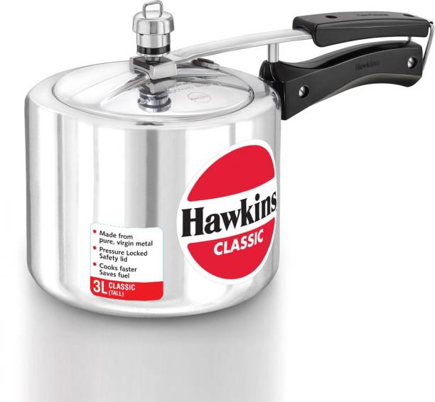 HAWKINS Classic 3.0 LITRE TALL PRESSURE COOKER 3 L Pressure Cooker