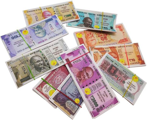 RMSTAR 210 Rupees Rose Gold, Yellow Gold, White Gold, Silver-plated Printed Currency
