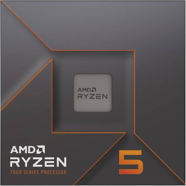 amd Ryzen� 5 7600 3.8 GHz Upto 5.1 GHz AM5 Socket 6 Cores 12 Threads 6 MB L2 32 MB L3 Desktop Processor