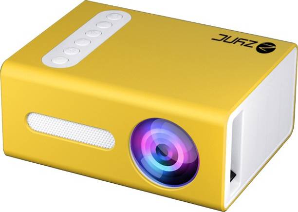 Zync T300 Mini Projector (600 lm) Portable Projector (Yellow) (600 lm) Portable Projector