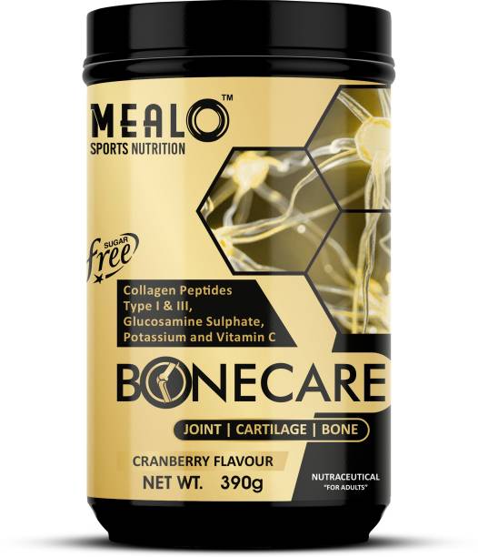 MEALO Marine Collagen Peptides for Men & Women | Contains Glucosamine , Potassium K2 BCAA