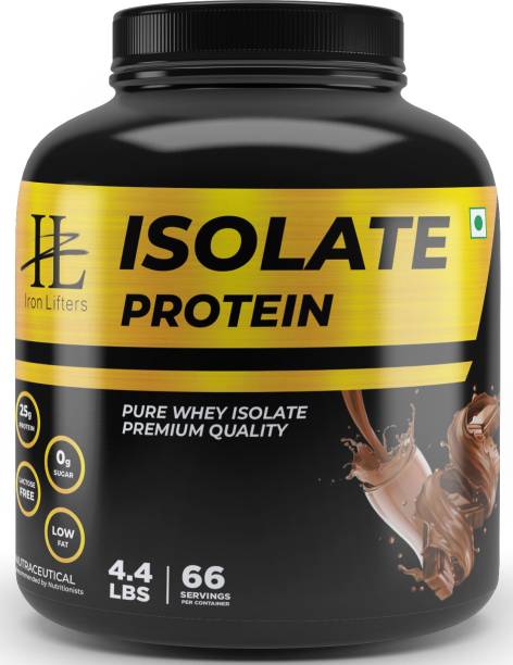 IRON LIFTERS Isolate Whey Protein Powder Chocolate Flav...
