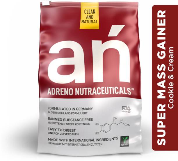 ADRENO NUTRACEUTICALS Super Mass Gainer Weight Gainers/Mass Gainers