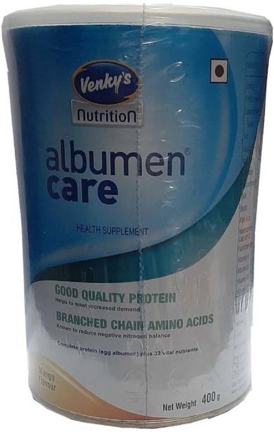 Venky's Nutrition Albumen Care Health Supplement With Glutamine Egg White Protein Powder BCAA