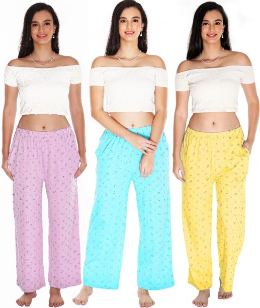 hearain Women's Pajama Pants Short/Regular/Long Length Available Comfy Stretch Casual Soft Wide Leg Lounge Pants 