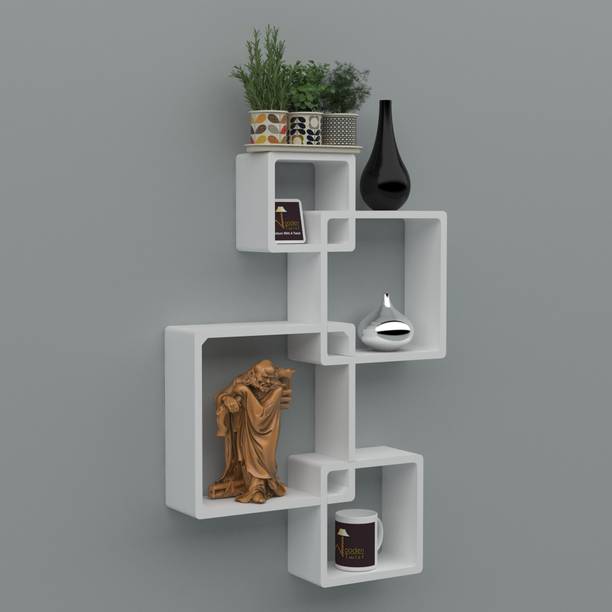 Onlineshoppee Wall Shelf Wooden Wall Shelf