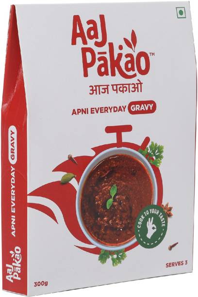 AAJPAKAO Apni Everyday Gravy Mix, For Quick Lunch/Dinner, Ready to Cook (1 Pack) 300 g
