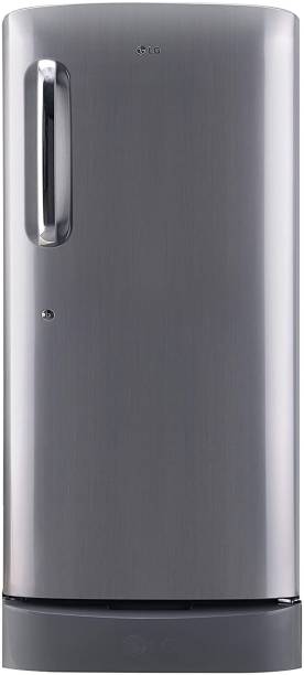 LG 185 L Direct Cool Single Door 5 Star Refrigerator with Base Drawer