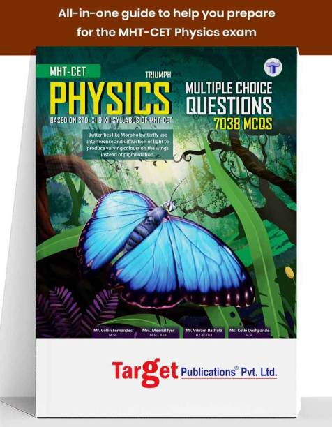 MHt CET Book | MHT-CET Triumph Physics Book For Engineering And Pharmacy Entrance Exam | Based On 11th And 12th Syllabus Of Maharashtra State Board | Includes Important Formulae, Shortcuts, Chapterwise MCQs, Question Paper And Model Papers