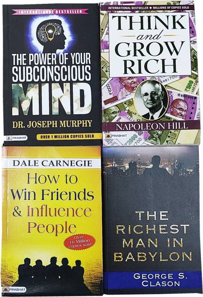 Personal Growth And Wealth Management And Self Help Books (Set Of 4 Books)