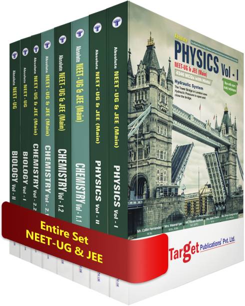 NEET UG Absolute PCB Books Combo For 2020 Medical Entrance Exam | Chapterwise MCQs With Solutions | Topicwise Tests For Practice | Physics, Chemistry And Biology | 8 Books