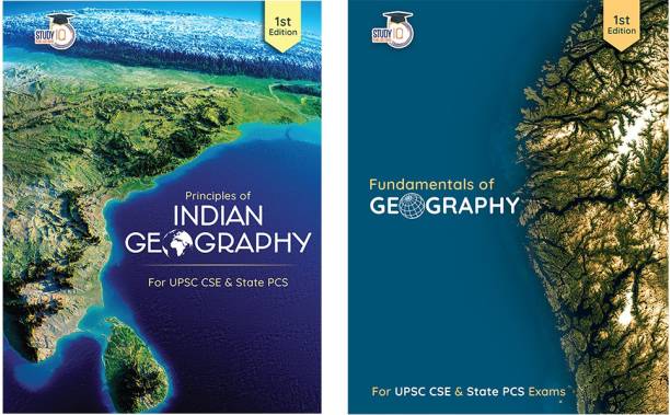 Set Of 2: Fundamentals Of Geography & Principles Of Indian Geography (English | 1st Edition) For UPSC CSE Prelims & Mains By Study IQ