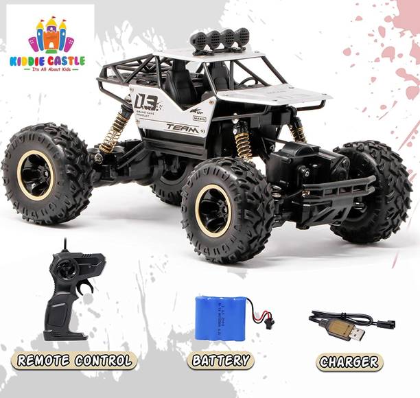Kiddie Castle 4 Wheel 1:16 Scale Metal Alloy Rock Crawler Remote Control Car