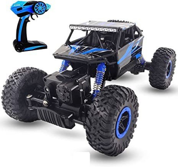 2.4Ghz 2WD Fast Race 5 Green Crawler Buggy Hobby Electric Vehicle Car Toch RC Car High Speed Car 1:20 Remote Control Racing Car for Boys Kids 
