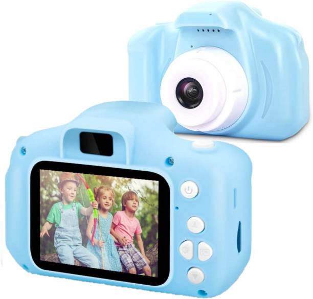 CADDLE & TOES digital toy Recorder Camera 800W HD 2.0 Inch Screen Video Front Camera (Blue)
