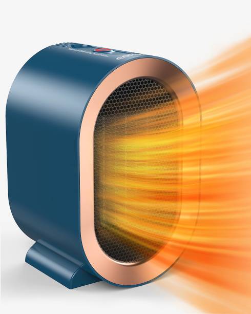Eopora PTC Ceramic Fast Heating Room Heater, 1500/1000 Watts Room Heaters Home (Blue) Fan Room Heater