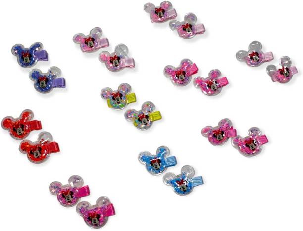 Beauty Love SET OF 10 MICKEY RUBBER BAND FOR WOMEN AND GIRLS HAIR CLIP Rubber Band