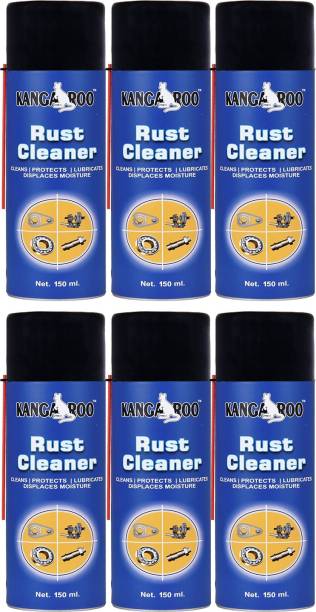 KANGAROO Multipurpose Rust Remover Spray, - 150 ML Each (Pack of 6 ) Rust Removal Aerosol Spray