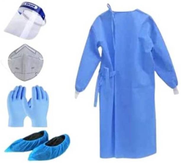 GLAMY COUTURE 80GSM NON WOVEN PPE KIT Safety Jacket